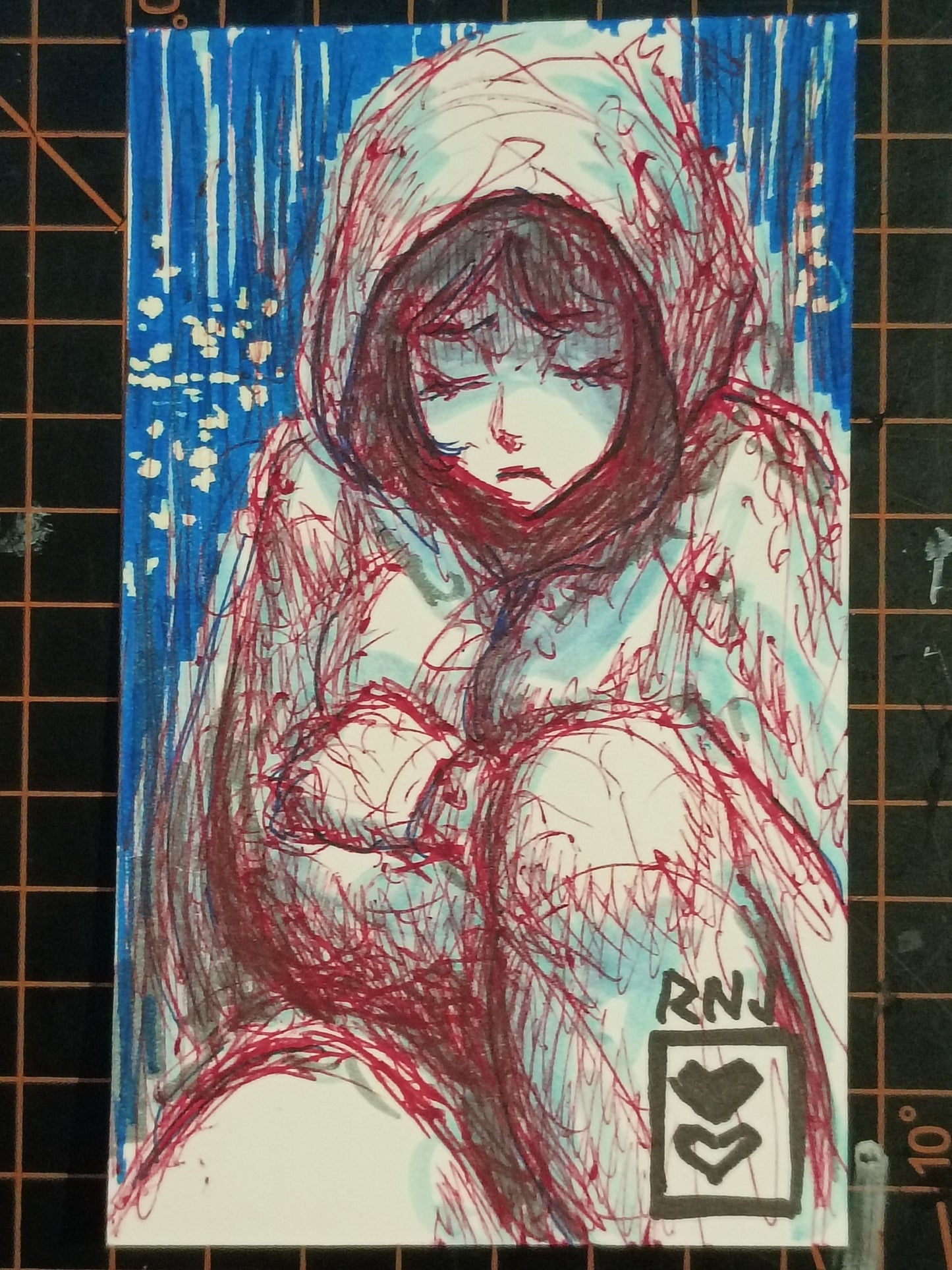 Cold and rainy night