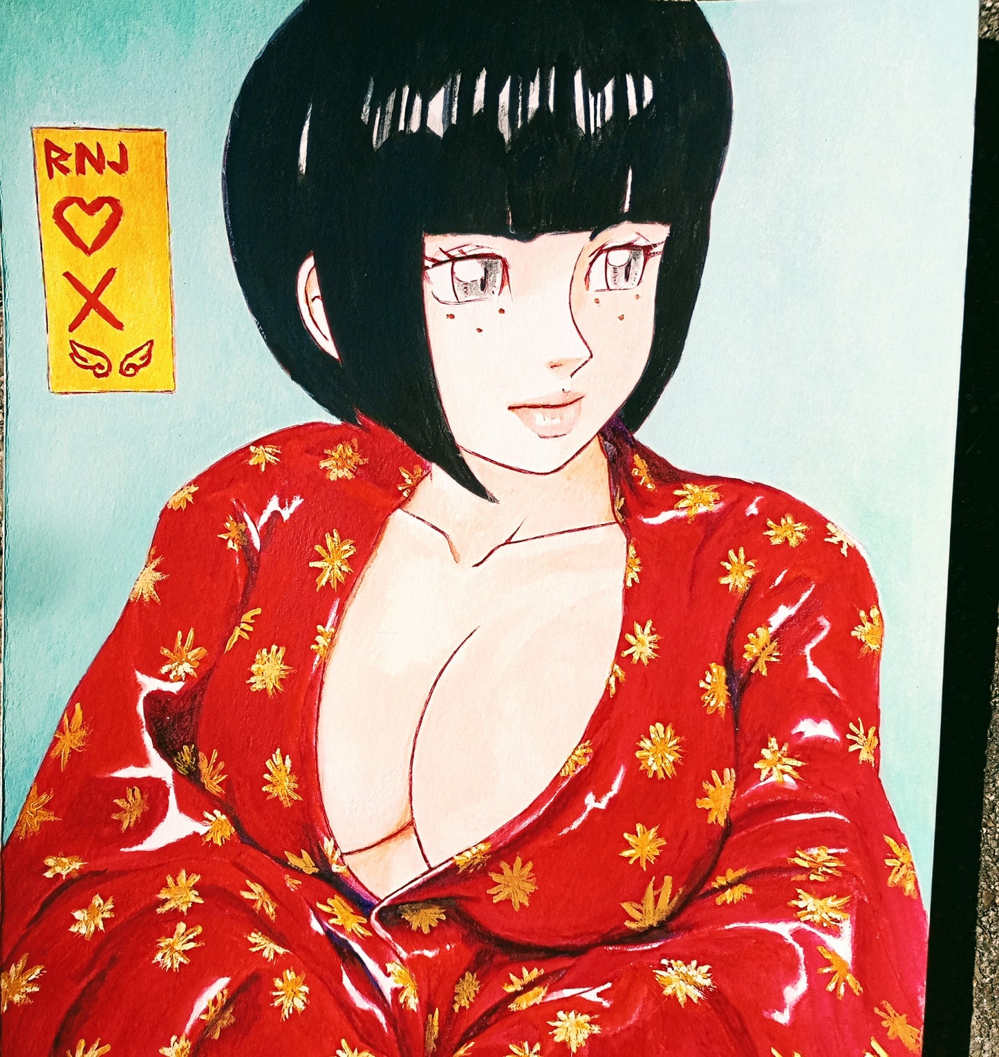 October in Red *Original Art*