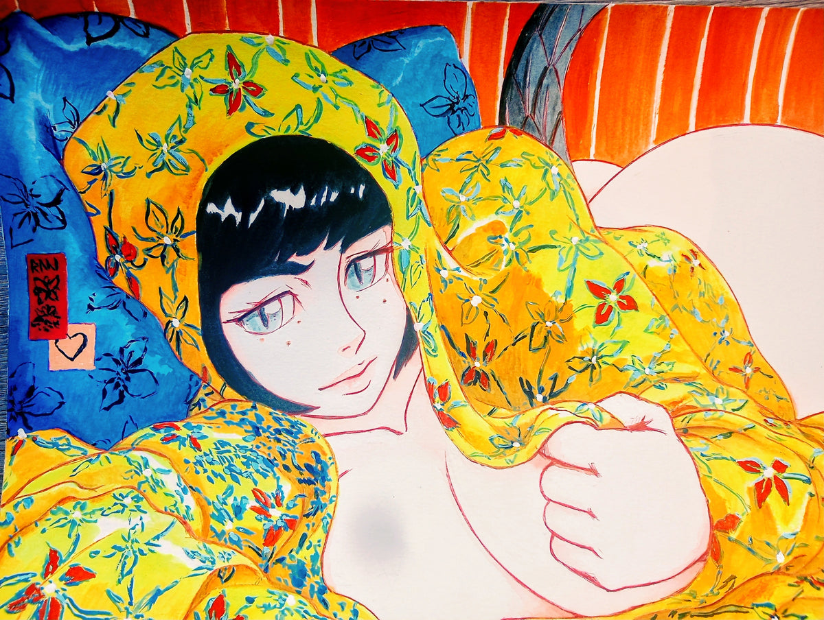 Under the sheets