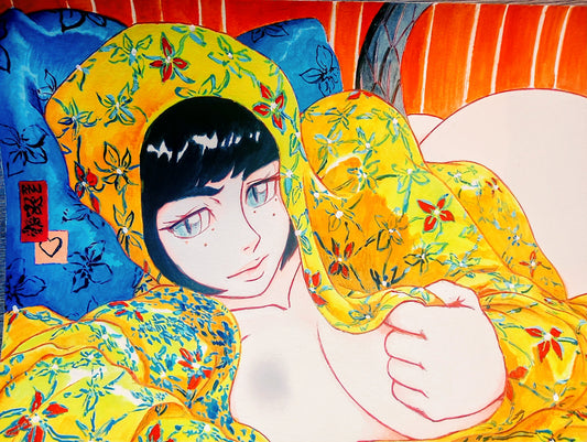 Under the sheets
